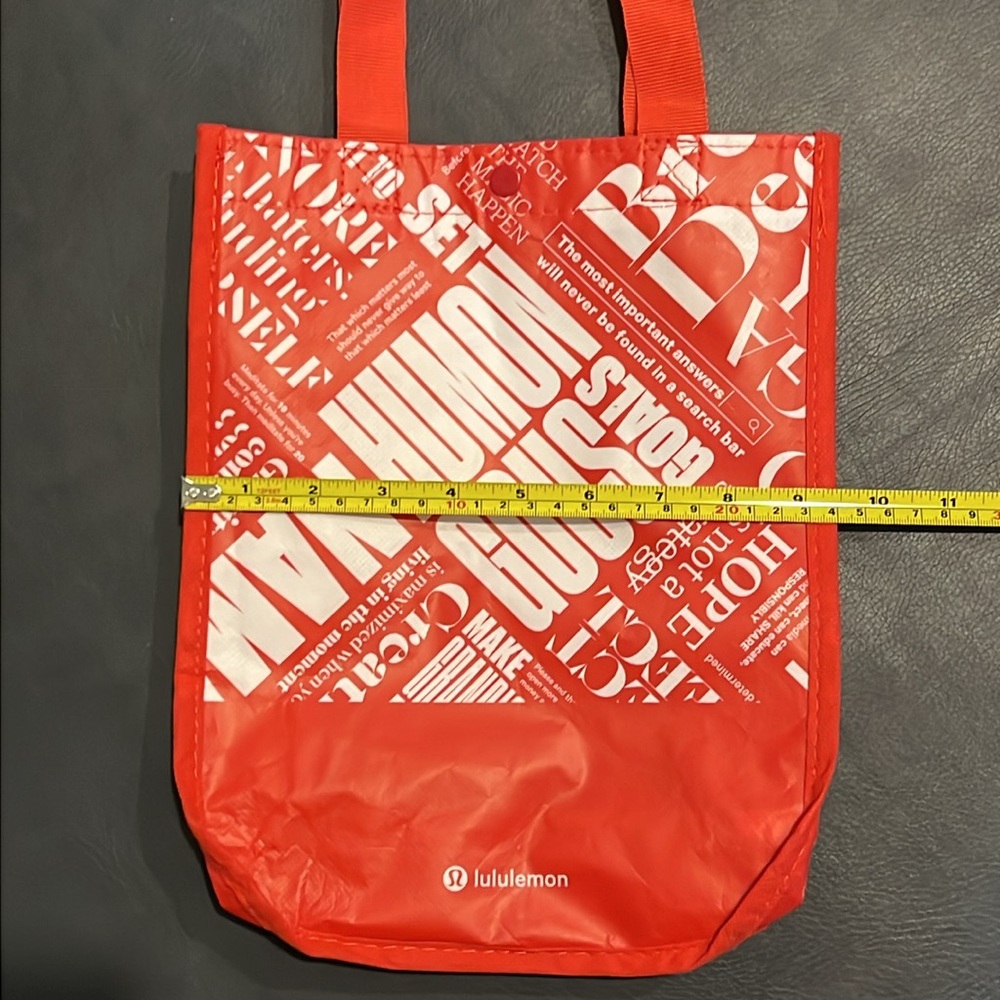 lululemon Reusable Shopping Tote Bags Set of 6 - Picture 5 of 6